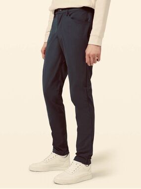 Lululemon ABC Pant Slim Warpstreme Dark Grey W31 *Hemmed